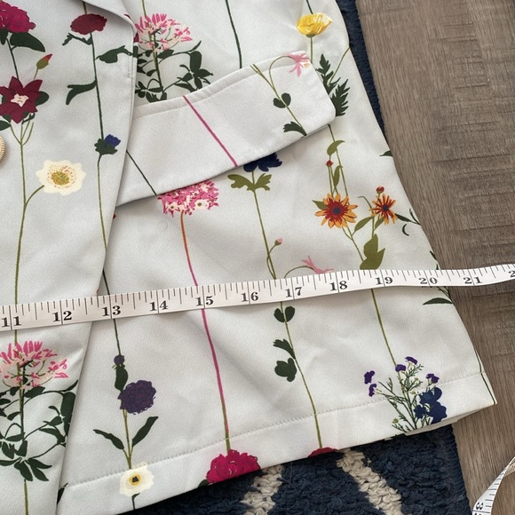 Floral light blue Blazer - Unknown Brand - Never worn - Picture 7 of 7